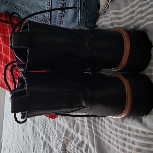 Nine West Combat boots - EUC!!!! Particularly perfect. 👌🏼 - Picture 6 of 7